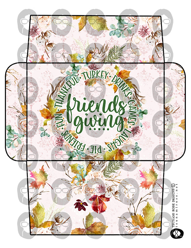 Junk Journal Pockets, Ephemera Pouch -8pg Digital Download- Fall Envelopes, Autumn Quotes, Autumn Printable, Pocket for Journal, Sunflowers