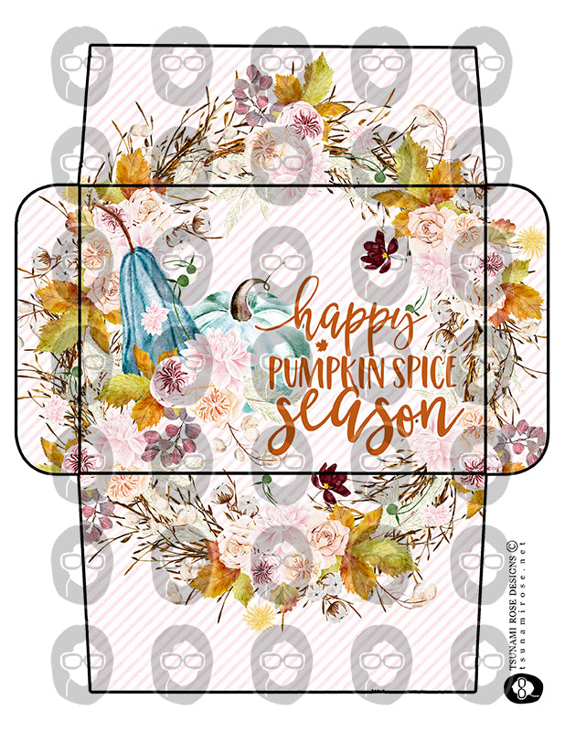 Junk Journal Pockets, Ephemera Pouch -8pg Digital Download- Fall Envelopes, Autumn Quotes, Autumn Printable, Pocket for Journal, Sunflowers