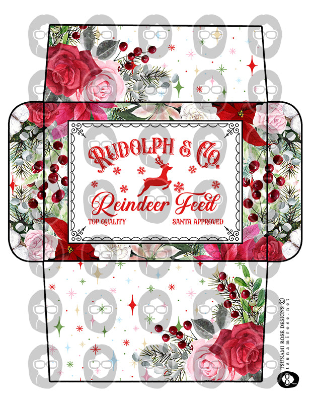 Christmas Envelopes, Junk Journal Envelopes -8pg Digital Download- Journaling Envelopes, Santa Envelopes, Scrapbook Envelope, Ephemera Pouch