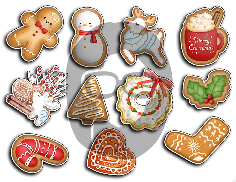 Christmas Printables, Ephemera Fussy Cuts -7pg Digital Download- Junk Journal DIY Kit, Pockets, Envelopes, Labels, Tags, Cards, Titles, Red