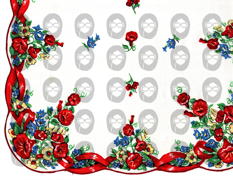 Valentine's Day Ephemera, Digital Vintage Hankerchief -21pg Digital Download- Junk Journal Pages, Retro And Vintage, Scrapbook Paper