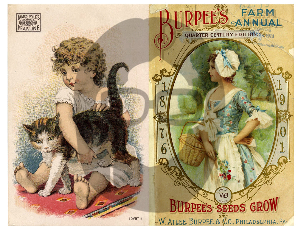 Vintage Ephemera Pack - Printable Ephemera Set #37 - 30 Page Instant Download - junk journal kit, journaling kit, ephemera paper pack