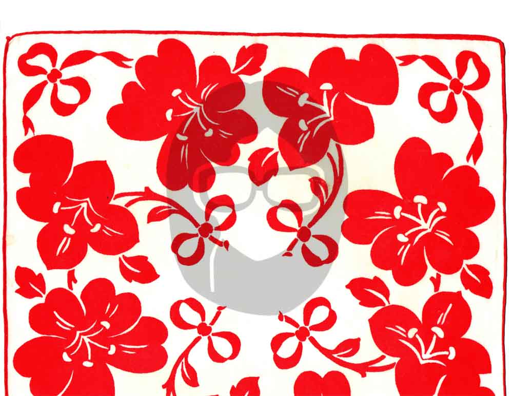 Vintage Floral Hankies - Printable Ephemera Set #67 - 18 Page Instant Download - junk journal kit, ladies hanky, slow stitch