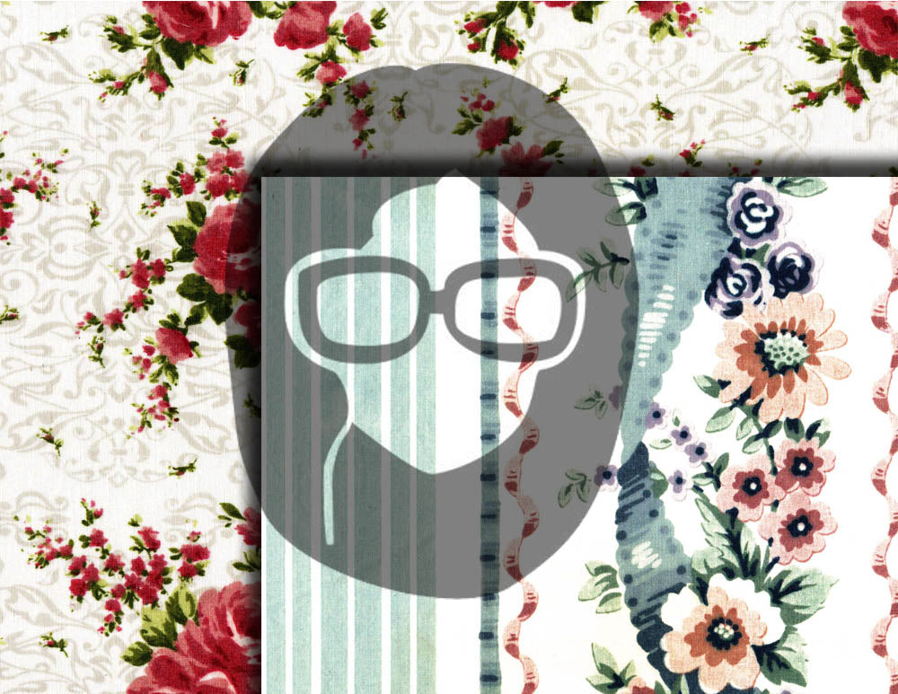 Vintage Floral Pages - Printable Ephemera Set #68 - 14 Pg Instant Download - junk journal kit, journaling kit, ephemera paper pack