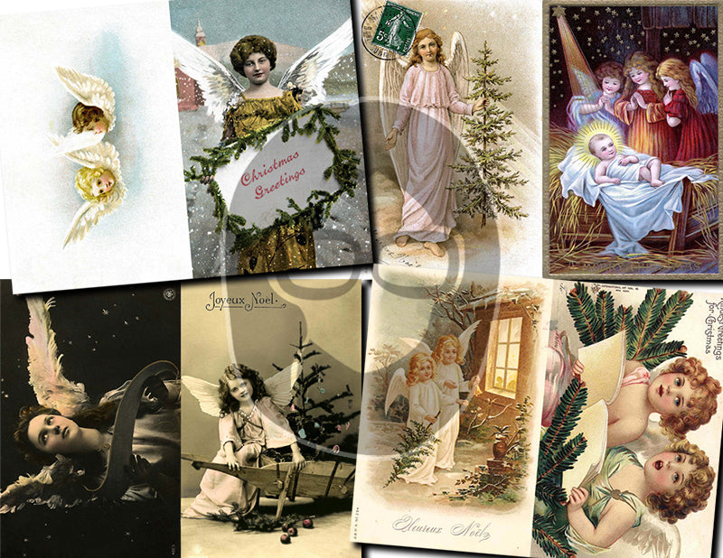 Bible Journal Ephemera, Printable Vintage Christmas -30pg Digital Download- Junk Journal Kit, Nativity Scene, Jesus and Cross,Faith Inspired