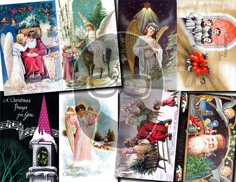 Bible Journal Ephemera, Printable Vintage Christmas -30pg Digital Download- Junk Journal Kit, Nativity Scene, Jesus and Cross,Faith Inspired