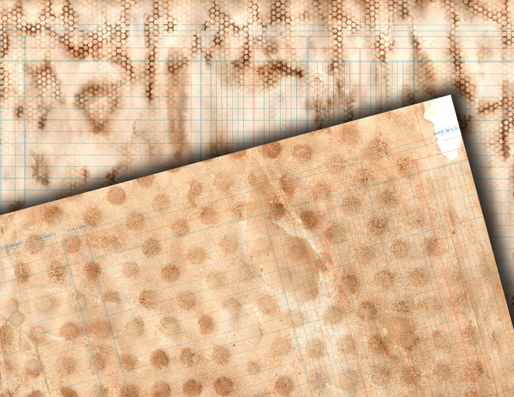 Coffee Dyed Paper, Vintage Ledger Paper -20pg Digital Download- Grunge Digital Paper, Journaling Pages, Junk Journal Kit, Neutral Ephemera