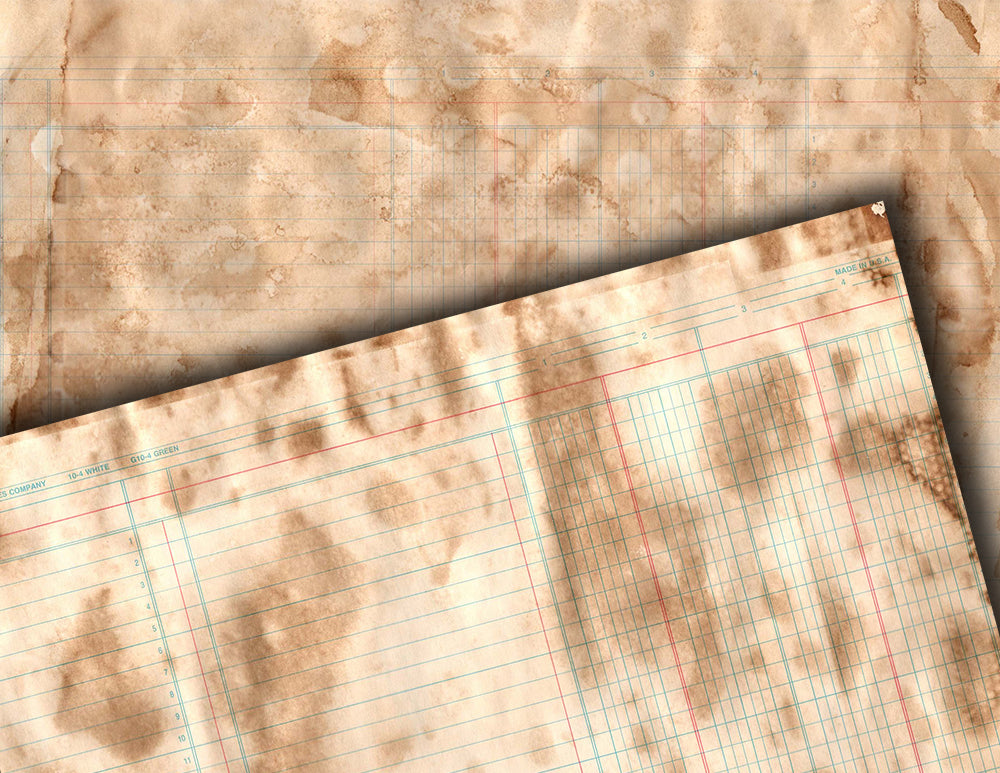 Coffee Dyed Paper, Vintage Ledger Paper -20pg Digital Download- Grunge Digital Paper, Journaling Pages, Junk Journal Kit, Neutral Ephemera