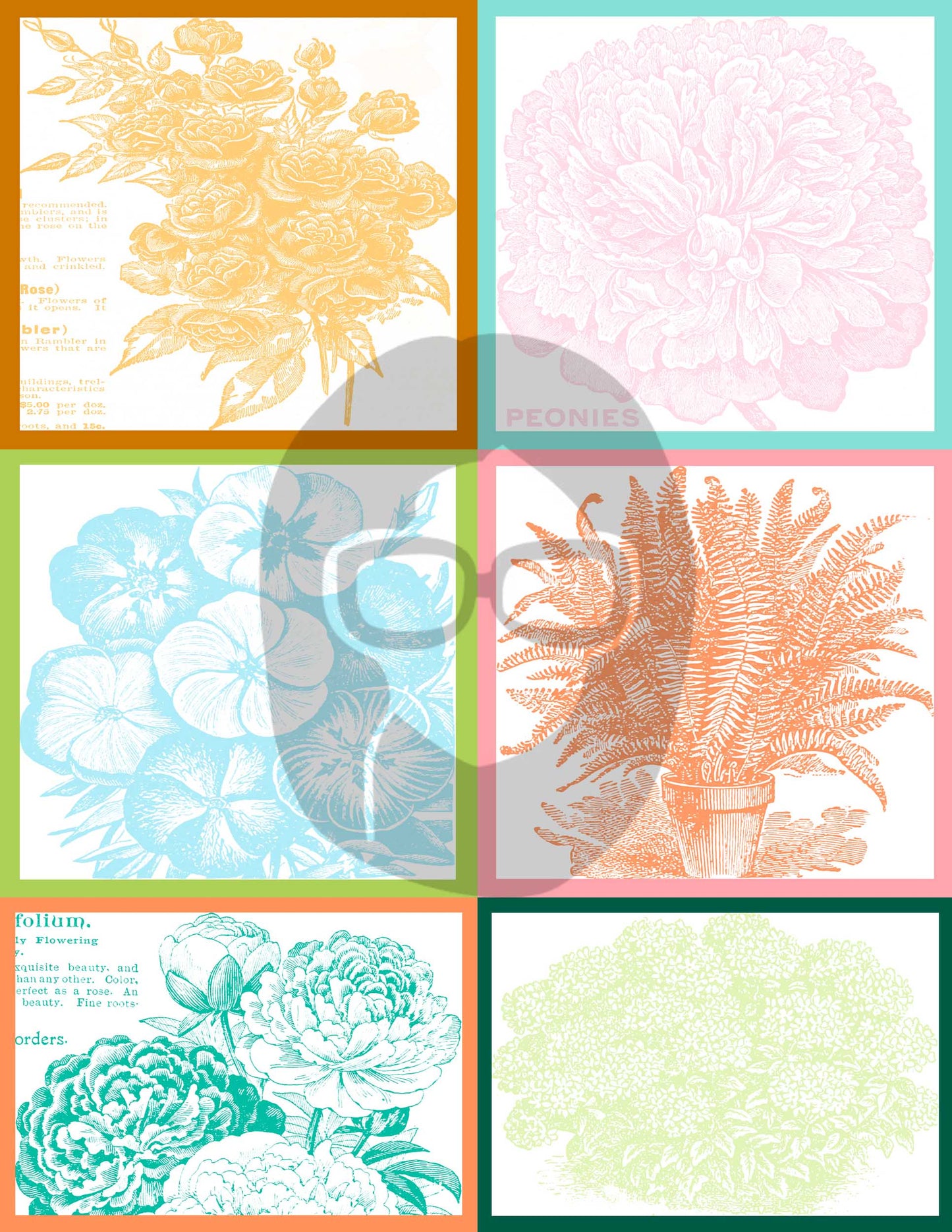 Junk Journal Quotes & Journal Spots - Set #1 - 18 Pg Instant Download - digital collage, digital journal kits, roses clipart floral