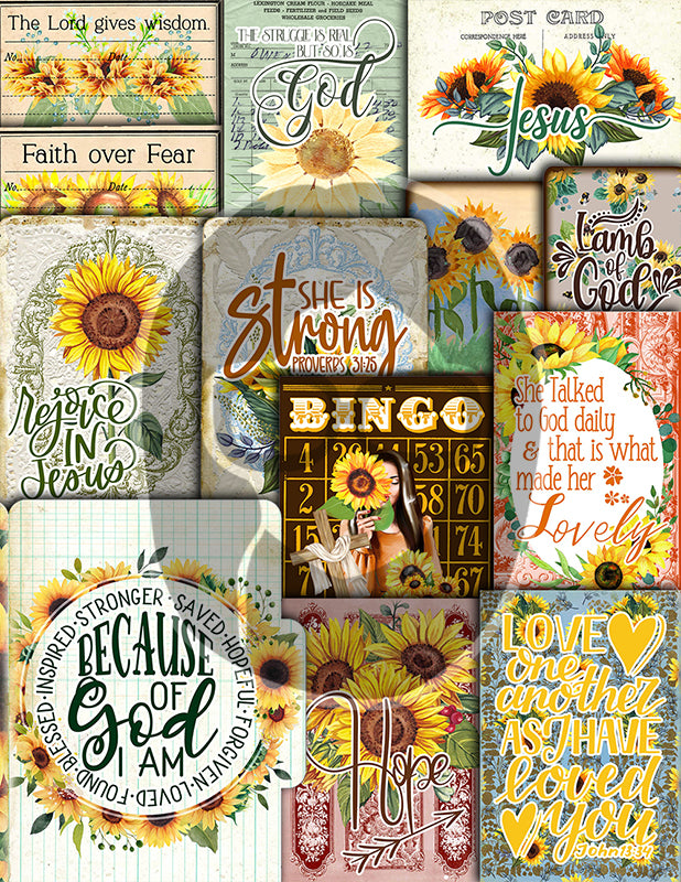 Christian Affirmations, Prayer Kit -40pg Digital Download- Faith Journal, Religious Verses, Scripture Encouragement Card, Jesus Junk Journal