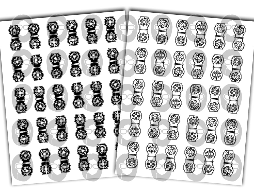 Hole Reinforcements, Tag Reinforcements -24pg Digital Download- Ring Planner, Paper Hole, Journaling Supplies, Junk Journal Printable