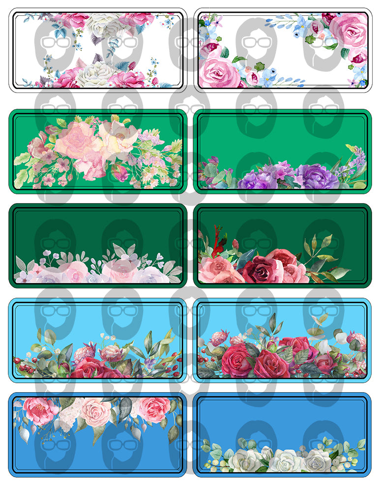 Junk Journal Labels, Printable Quote Set -10pg Digital Download- Fussy Cut Ephemera, Ephemera Words, Scrapbook Titles, Journaling Prompts