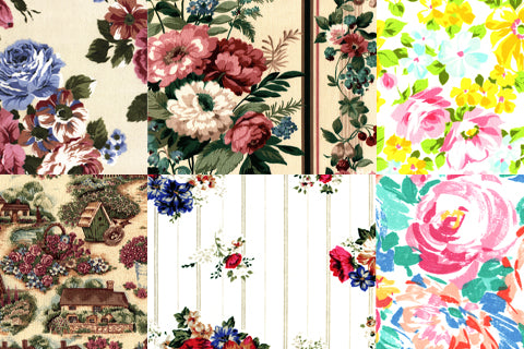 Vintage Floral Pages - Printable Ephemera Set #69 - 14 Pg Instant Download - junk journal kit, journaling kit, ephemera paper pack